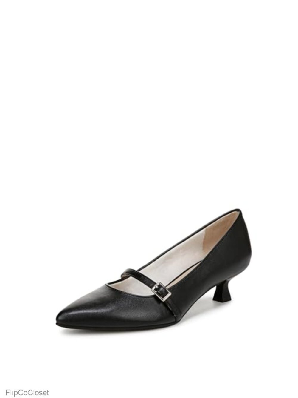 LifeStride Madelyn Faux Leather Kitten Heel Mary Jane Pump